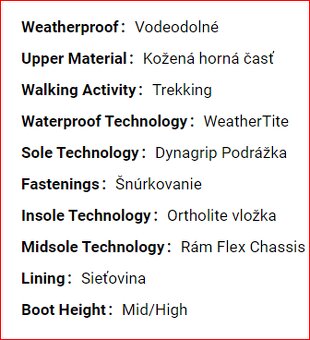 Turistická obuv KARRIMOR HOT ROCK - 5