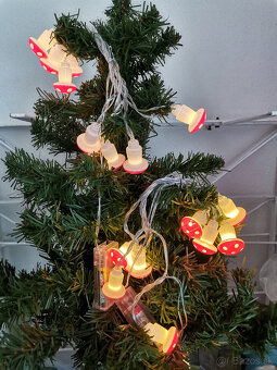 Dekoračné svetla Fantázia a muchotrávky, Vianoce. - 5