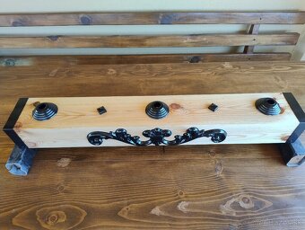 Lustre drevený hranol - 5