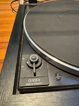 Dual Gramofon CS 505-3 s Ortofon prenoskou Ihlou - 5