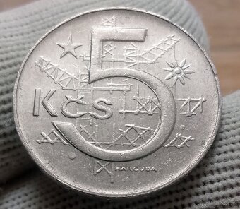 Československé 5 koruny. - 5