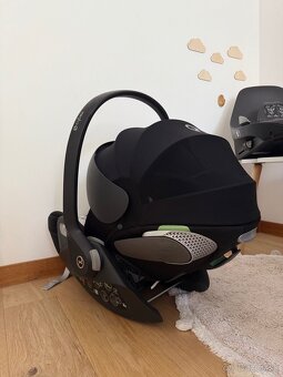 Cybex Cloud T plus Sepia black + zakladna Base T - 5