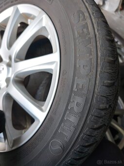 Alu kolesá 5x112 r16 na VW Sharan zimné pneu 205/60 r16 - 5