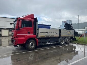 MAN TGS 26.440, hydraulická ruka HIAB 192-4, EURO 6,TOP - 5