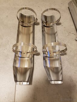 Výfuk - koncový tlmič Harley Davidson - chrómový - 5