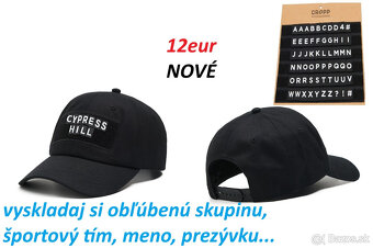 Šiltovka 2Pac, Cypress Hill, Jurský Park, Rick and Morty - 5