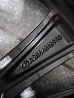 Original Mercedes alu disky R17 7.5Jx17 ET46 5x112 - 5