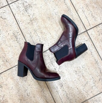 Dámske kožené topánky - 5