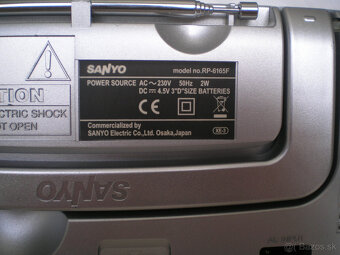 SANYO RP-6165F - rádioprijímač - 5