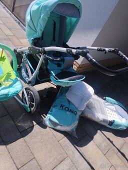 Largo kočiar plus autosedačka a hombacie kresielka..... - 5
