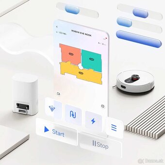 ROIDMI EVE ROOK + Stanica novy 1x pouzity - 5