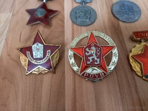 Vyznamenania a odznaky ČSSR - 5