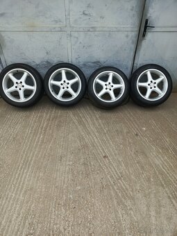 Predám alu kola 5x100 R17 Japan na Skoda,Seat,w,Audi - 5