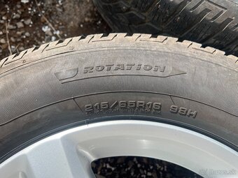 Predám elektróny 5x112 R16 originál Volkswagen Tiguan - 5