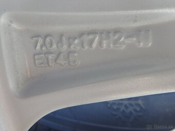5x112 17" original VW T-Roc / Passat / Touran zimna sada - 5