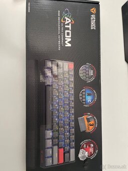 Klávesnica Yenkee ATOM Ultra Compact (RGB) - 5