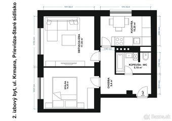 Predaj 2i byt s jedinečným vidieckym šarmom, Staré sídlisko - 5