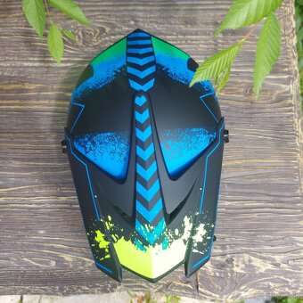 Predám cross prilbu XL- NOVÁ NEPOUŽITÁ - 5