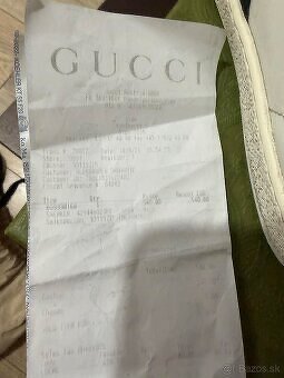 Gucci Men's Ace sneaker white bee. - 5