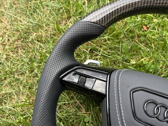 -AUDI VOLANT KARBONOVY A6 A7 C8 Q8 S8 SQ8 E-TRON - 5