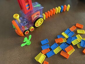 Interaktívny detský domino vláčik - 5