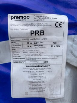 Premac PREBLOK sivý plotova tvárnica - 5