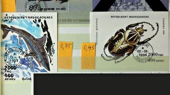 Známky - fauna - aršíky a bloky - zľava 10% - 5