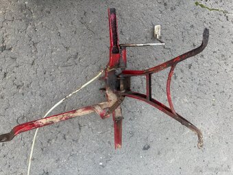 Jawa pionier stupačkovy kríž + stojan - 5