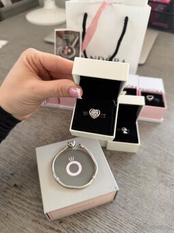 Pandora náramok + korálky - 5