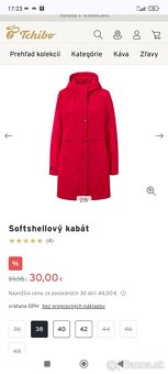Tschibo cistonova softshellová bunda veľkosť 36 - 5