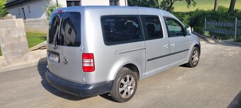VW Caddy Maxi 2,0 TDI 140PS, 5miest, strieborná metalíza - 5