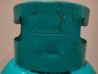 11kg plynová propán bután fľaša - 5