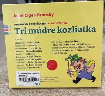 CD rozprávky - nové, nerozbalené - 5