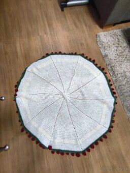 Ručne robená deka kvetinová - 5