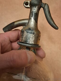 Stará sódová fľaša - Bratislava - 5