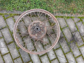 Predám koleso Jawa 350 SW - 5