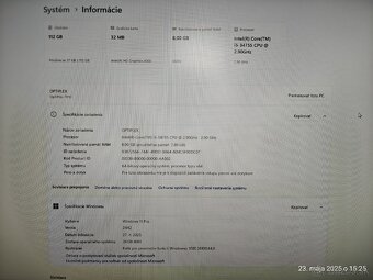 Predám PC Dell Optiplex 7010 SFF i5 / 8gb RAM / 120GB SSD - 5