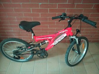 Predám detský bicykel Olpran Buddy 20" červená/čierna - 5