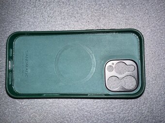 Kožené puzdro na iPhone 16 pro max - 5