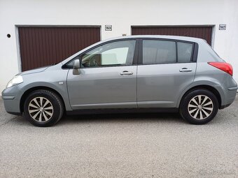 Nissan Tiida 1,6i - Ťažné - 113 000 km, Klíma - 5