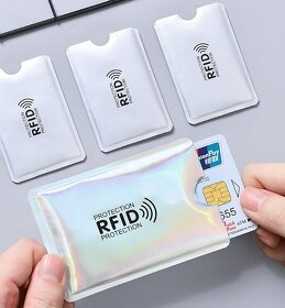 Bezpečnostný obal blokujúci RFID a NFC signál (PVC) - 5