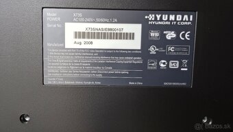 Monitor 17" Hyundai X73S s repro, plne funkčný - 5