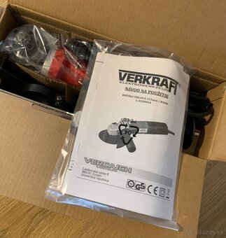 VERKRAFT uhlová brúska 115 mm 850 W - 5