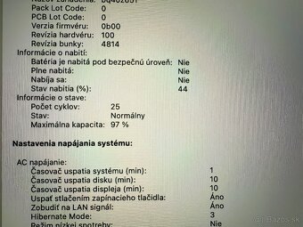 PREDAM/ VYMENIM MACBOOK PRO M3 / 25 CYKLOV / 100% STAV - 5