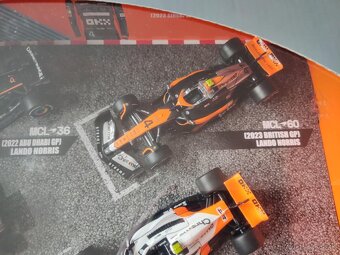 McLaren Formula 1 Team Lando Norris 4x 1:43 - 5