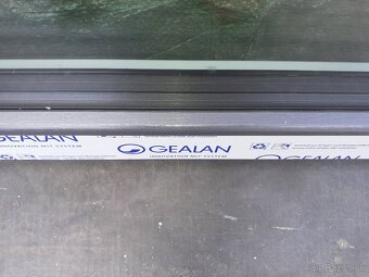 Fixne okna 50x150,150x50,120x50 trojsklo biela,antracit, dub - 5