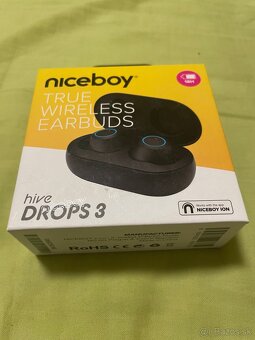 Predám sluchadla bezdrôtové niceboy hive drops 3 - 5
