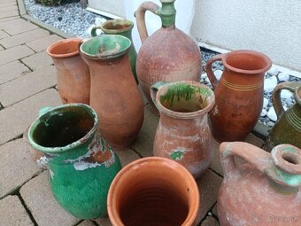 Staré hlinené dzbany - 5