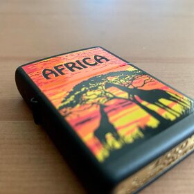 Predám ZIPPO zapaľovač AFRICA - 5