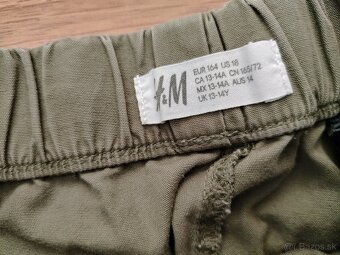 Cargo nohavice H&M, veľ. 164, 2 ks - 5